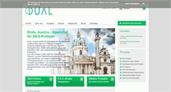Desktop Screenshot of dualaustria.com
